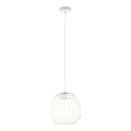 Pendul pe cablu OVELLA 1xGX53/10W/230V Ø 25 cm, crem
