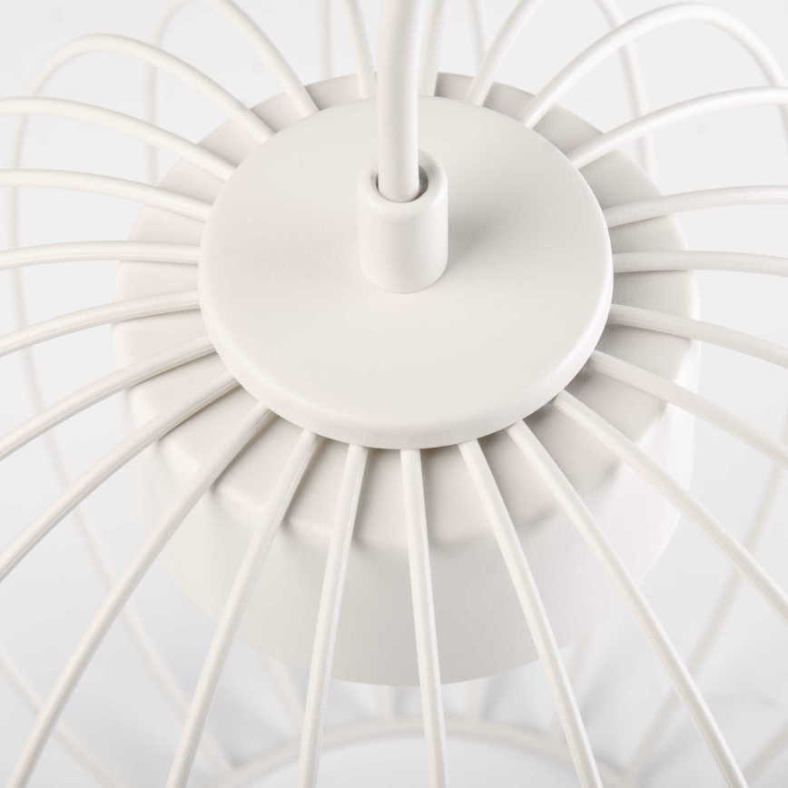 Pendul pe cablu OVELLA 1xGX53/10W/230V Ø 25 cm, crem