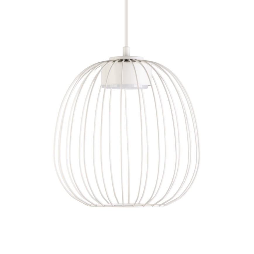 Pendul pe cablu OVELLA 1xGX53/10W/230V Ø 25 cm, crem