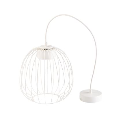 Pendul pe cablu OVELLA 1xGX53/10W/230V Ø 25 cm, crem