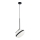 Pendul pe cablu PALMA 1xE27/40W/230V negru