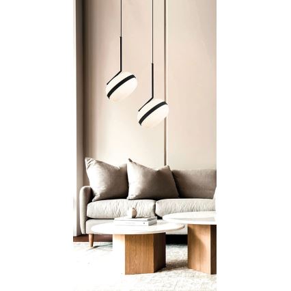 Pendul pe cablu PALMA 1xE27/40W/230V negru