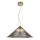 Pendul pe cablu PRESTO 1xGX53/10W/230V, diametru 50 cm, auriu/gri fumuriu