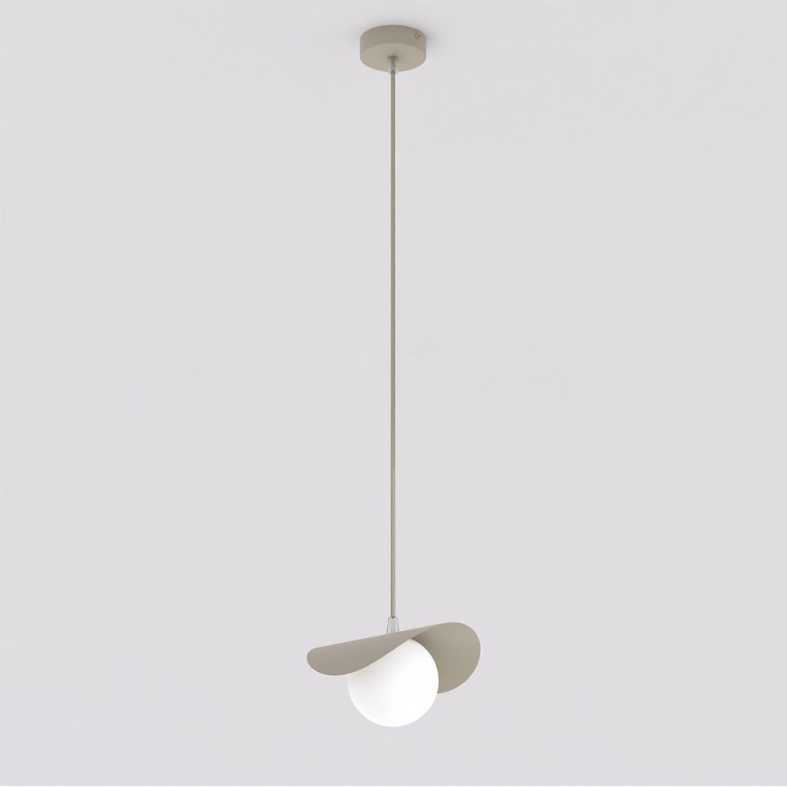 Pendul pe cablu RITUAL, 1x G9, 8W, 230V, bej