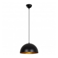 Pendul pe cablu SIVANI 1xE27/40W/230V Ø 30 cm negru/cupru