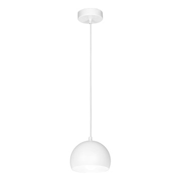 Pendul pe cablu SOOL 1xE27/15W/230V, diam. 15 cm, alb