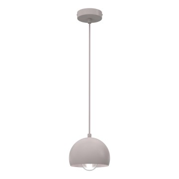 Pendul pe cablu SOOL 1xE27/15W/230V diam. 15 cm crem