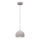 Pendul pe cablu SOOL 1xE27/15W/230V diam. 15 cm crem