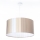 Pendul pe cablu STRIPES 1xE27/60W/230V Ø 40 cm, bej