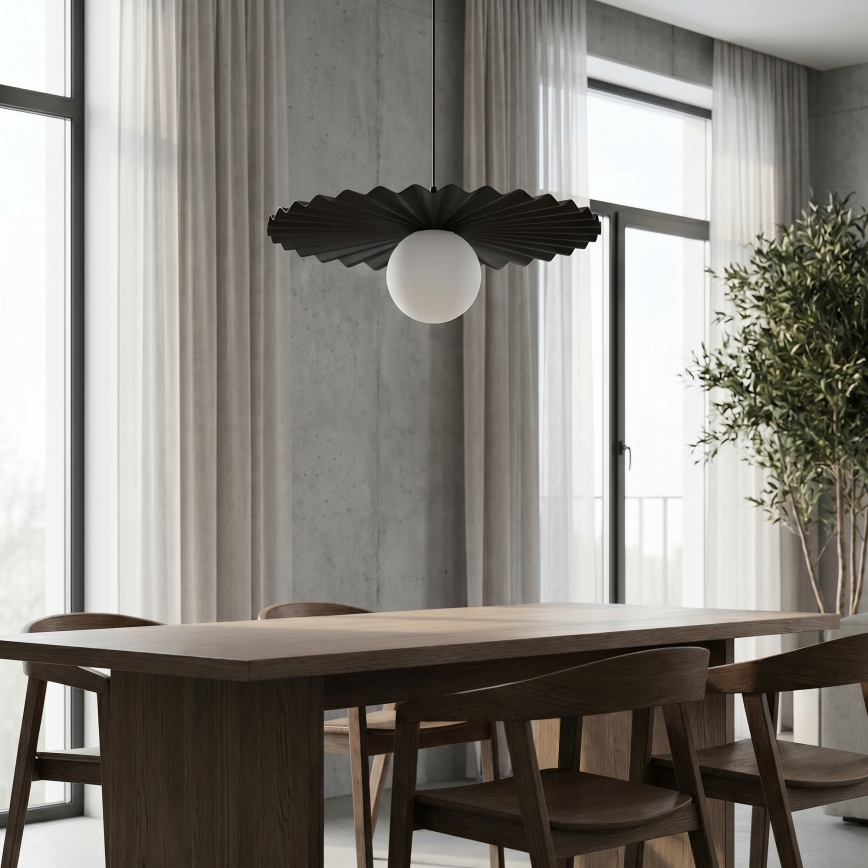 Pendul pe cablu UMBRA 1xG9/8W/230V, negru