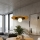 Pendul pe cablu UMBRA 1xG9/8W/230V negru/portocaliu
