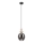 Pendul pe cablu VELLO, 1xE27/15W/230V, negru/roz prăfuit/bej/negru