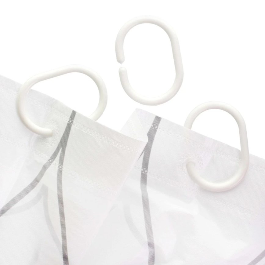 Perdea de duș TORO PREMIUM 178x199 cm albastru/verde