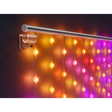 Perdea LED RGB dimabilă de Crăciun Twinkly MATRIX 480xLED 1x1 m Wi-Fi