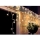 Perdea luminoasă LED de exterior 360 LED / 8 funcții, 15 m, IP44, alb cald