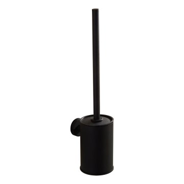 Perie de toaletă de perete Aqualine SAMBA negru