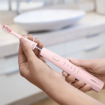 Periuță sonică Niceboy ION Sonic IPX7 roz