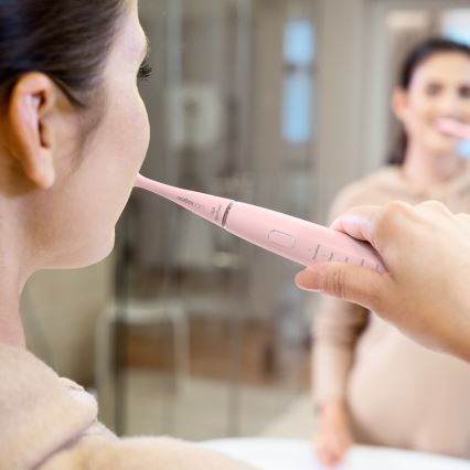 Periuță sonică Niceboy ION Sonic IPX7 roz