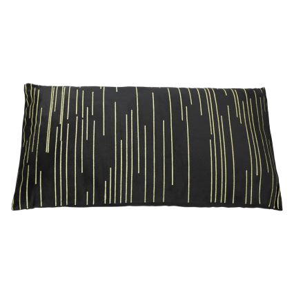 Pernă decorativă Eglo 30x50 cm negru/auriu
