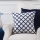 Pernă decorativă Eglo 45x45 cm alb/negru