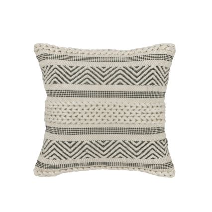 Pernă decorativă MELUT 45x45 cm crem/negru - Eglo 420304