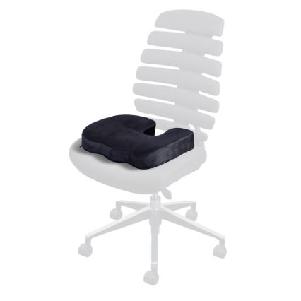 Pernă ergonomică pentru scaun CONNECT IT CI-528 negru