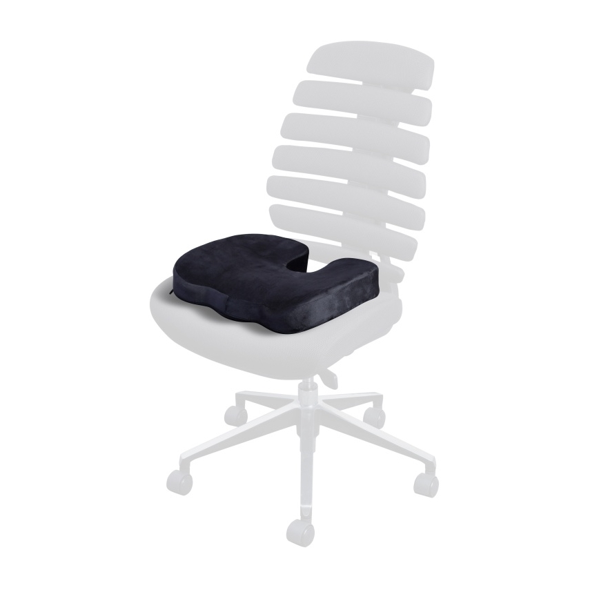 Pernă ergonomică pentru scaun CONNECT IT CI-528 negru