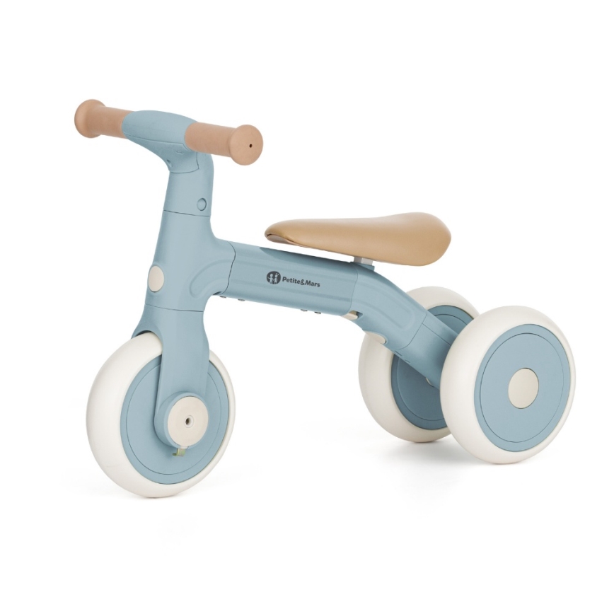 PETITE&MARS - Bicicletă de echilibru 3 în 1 BINGO Stering Blue
