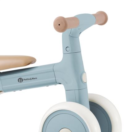 PETITE&MARS - Bicicletă de echilibru 3 în 1 BINGO Stering Blue