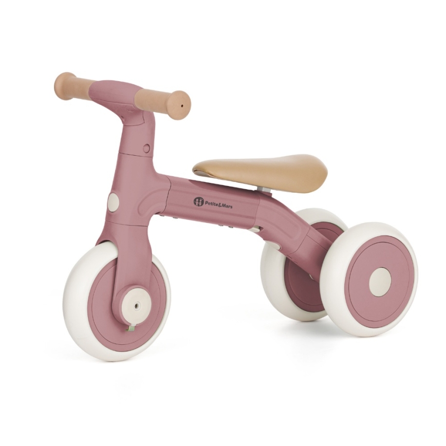 PETITE&MARS - Bicicletă fără pedale 3 în 1 BINGO Dusty Rose