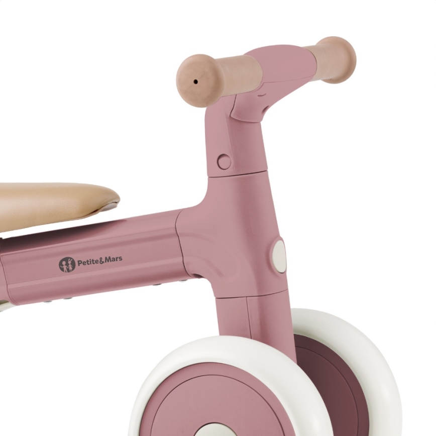 PETITE&MARS - Bicicletă fără pedale 3 în 1 BINGO Dusty Rose