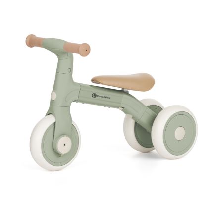 PETITE&MARS - Bicicletă fără pedale 3-în-1 BINGO Sage Leaf