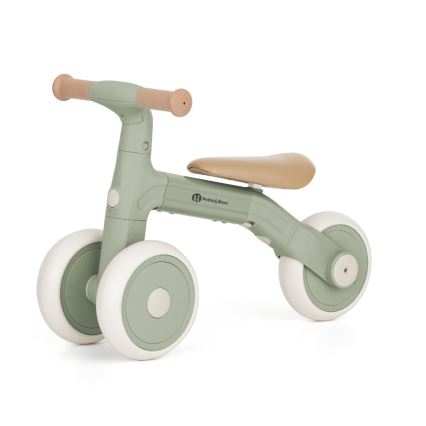 PETITE&MARS - Bicicletă fără pedale 3-în-1 BINGO Sage Leaf