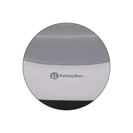 PETITE&MARS - Înălțător auto OPTIMUS PRO i-Size Air 125-150 cm (22-36 kg) gri