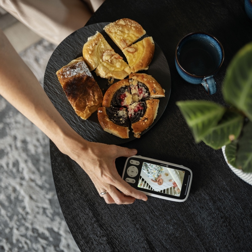 PETITE&MARS - Monitor pentru bebeluși NANO 4.0, 3,7 V, 1760 mAh