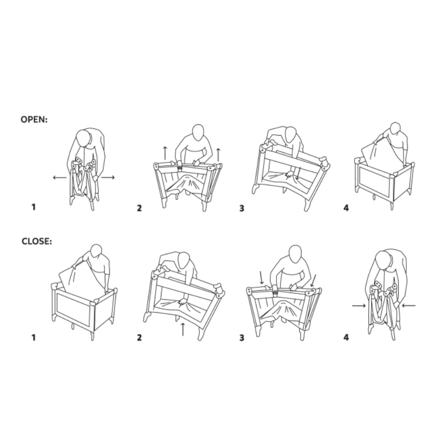 PETITE&MARS - Pat de călătorie NYJA Urban Jungle Antracit