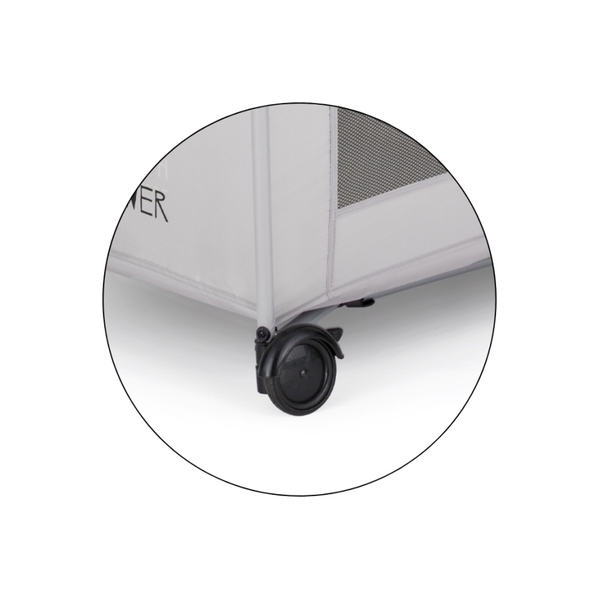 PETITE&MARS - Pătuț de călătorie KOOT Zebra Super Power