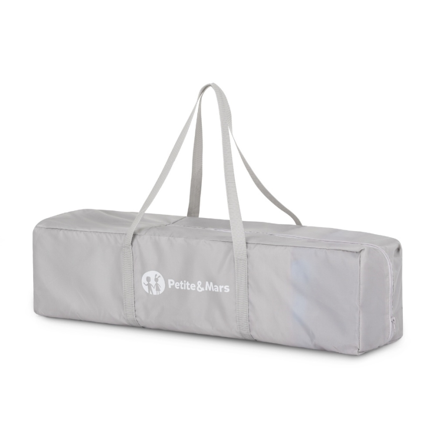 PETITE&MARS - Pătuț de călătorie KOOT Zebra Super Power