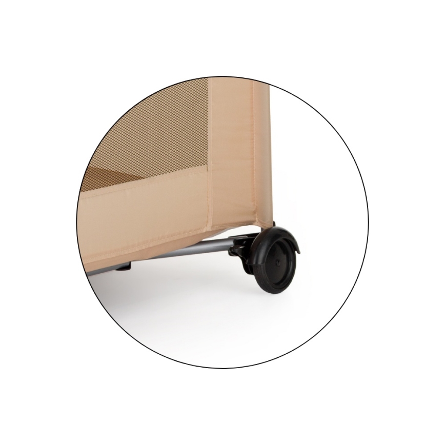 PETITE&MARS - Pătuț de călătorie NYJA Urban Jungle Sand