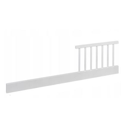 PETITE&MARS - Pătuț pentru bebeluși NELA BEECH 120x60 cm cu barieră de protecție, fag