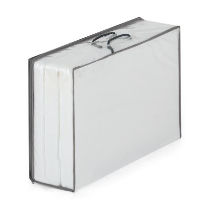 PETITE&MARS - Saltea de călătorie pliabilă FOLDIE 120 x 60 cm, albă