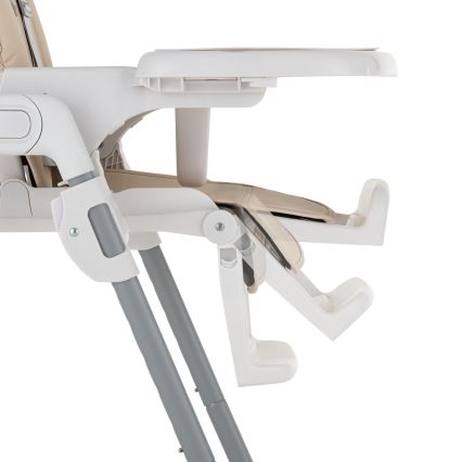 PETITE&MARS - Scaun de masă pentru copii GUSTO gri