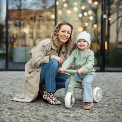 PETITE&MARS - Tricicletă 3-în-1 pentru copii BINGO, Sage Leaf