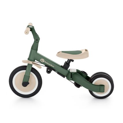 PETITE&MARS - Tricicletă multifuncțională 5 în 1 TURBO PLUS, Verde Misty
