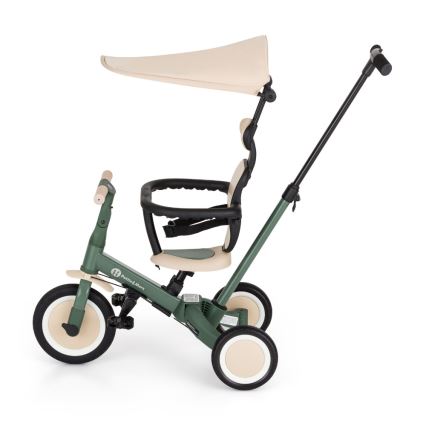 PETITE&MARS - Tricicletă multifuncțională 5 în 1 TURBO PLUS, Verde Misty