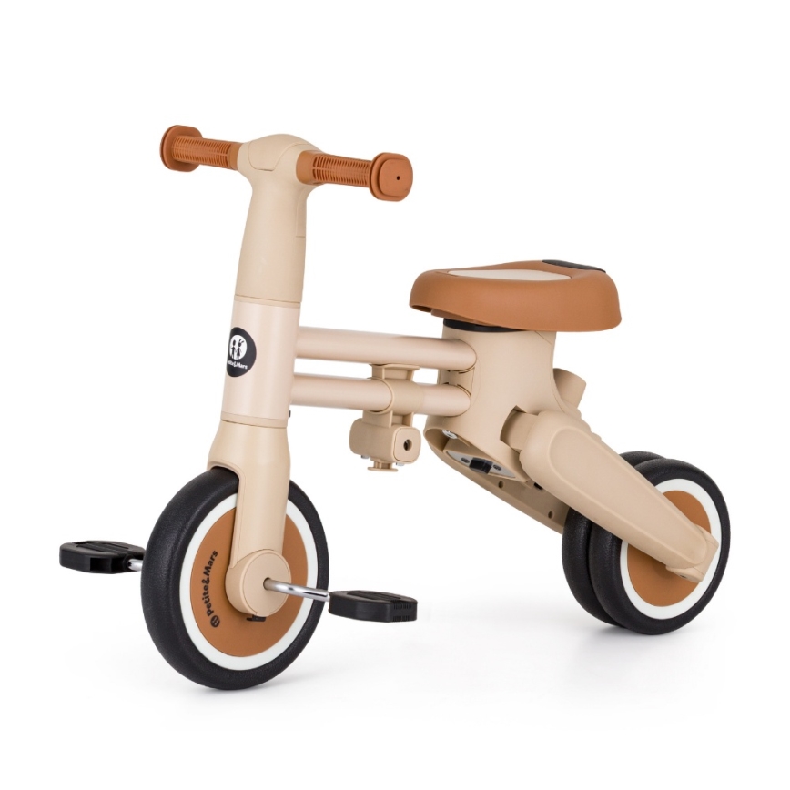 PETITE&MARS - Tricicletă pentru copii 4 în 1 DRIFT Desert Sand