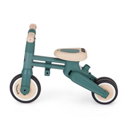 PETITE&MARS - Tricicletă pentru copii 4 în 1 DRIFT Misty Green