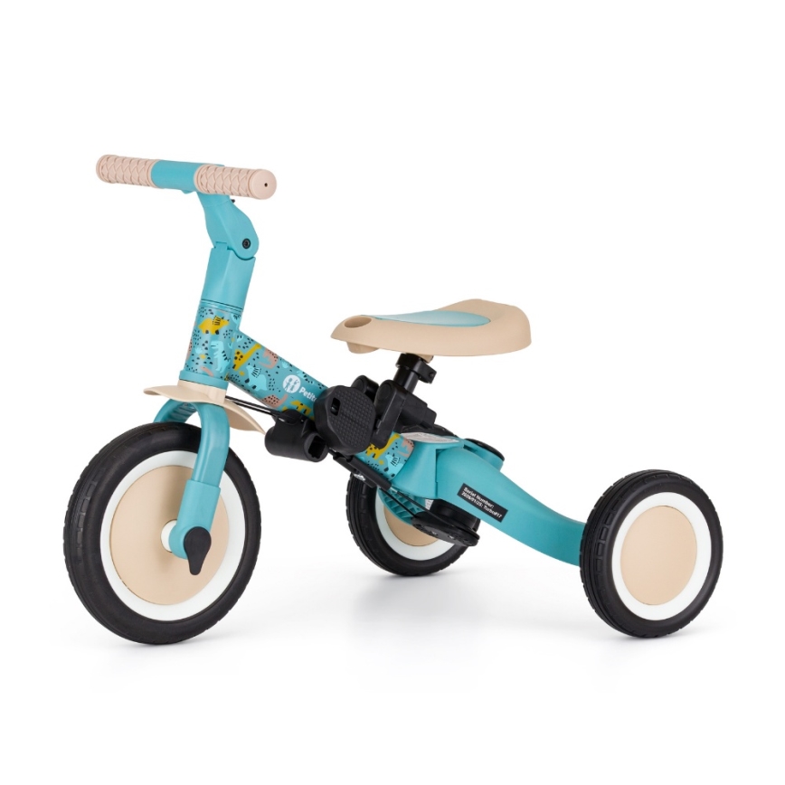 PETITE&MARS - Tricicletă pentru copii 5 în 1 TURBO LIMITED Dino Park