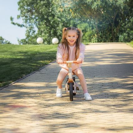 PETITE&MARS - Tricicletă pentru copii 5 în 1 TURBO PLUS Desert Sand