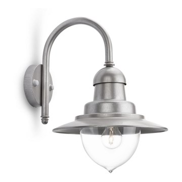 Philips 01652/52/PN - Aplica de perete pentru exterior MYGARDEN RAINDROP 1xE27/60W/230V IP44